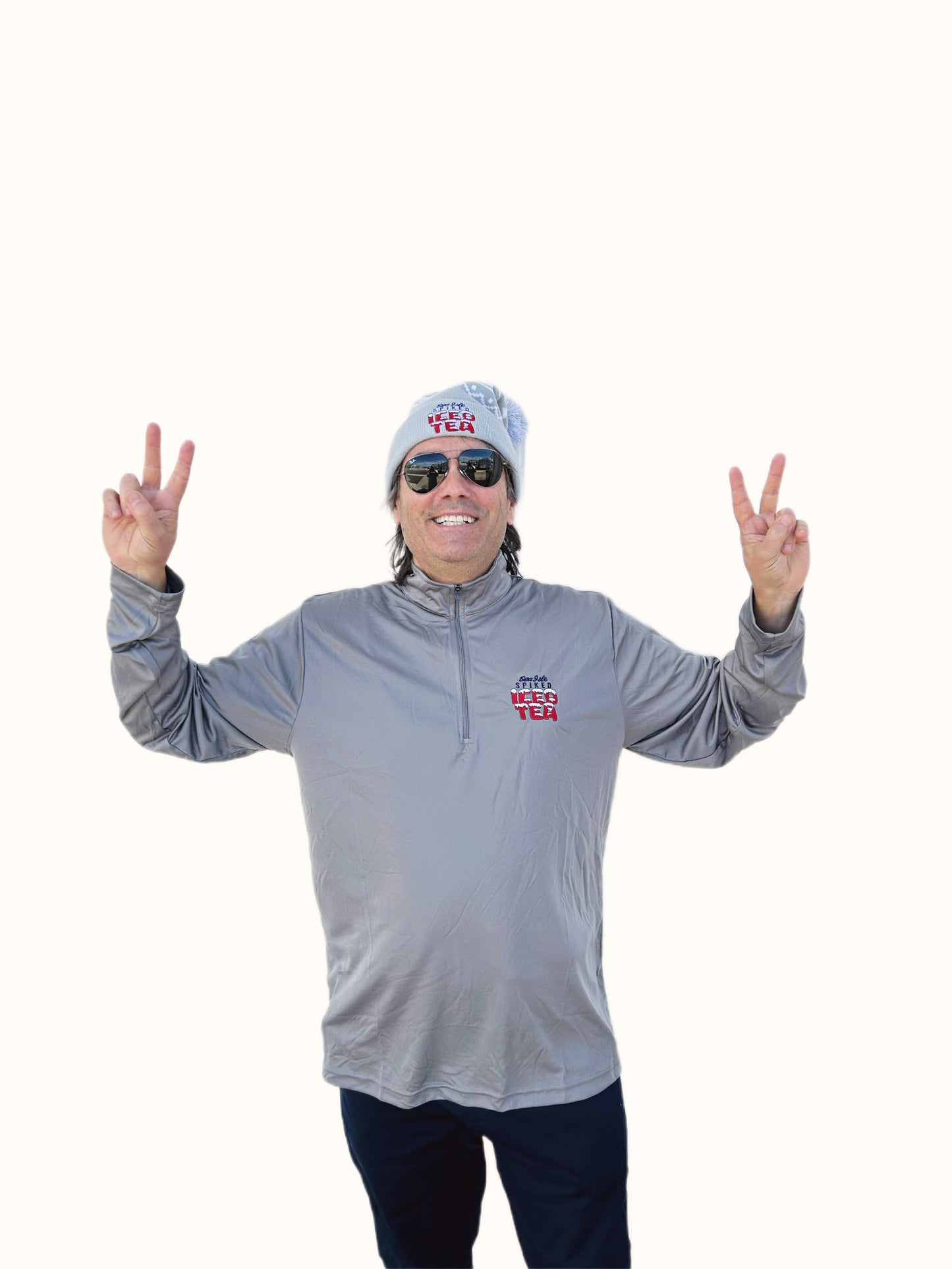 Sea Isle Spiked Iced Tea 3/4 Zip Up